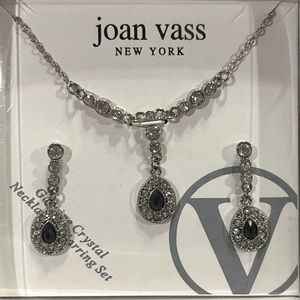 Joan Vass New York-Necklace & Earring Set